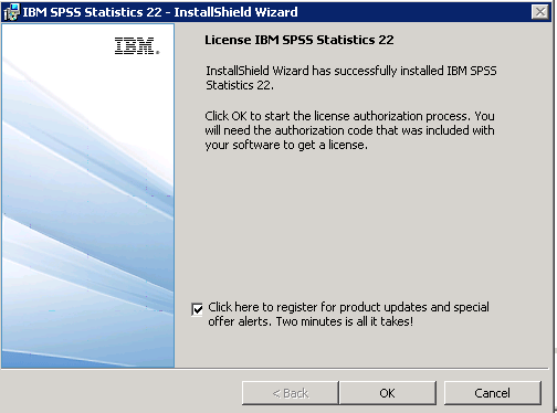 spss 22 license authorization wizard